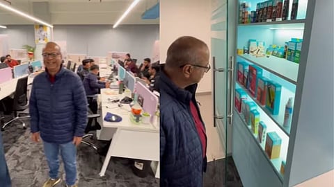 Bombay Shaving Company founder Shantanu Deshpande’s video of giving his father an office tour has gone viral for its emotional warmth.