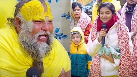 Doraemon and Chhota Bheem voice artist Sonal Kaushal’s visit to Premanand Maharaj’s darbar has gone viral for blending devotion with childhood nostalgia.