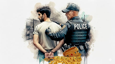 A cloth merchant in Wardha was duped of Rs 10 lakh; the accused fled after being given fake gold. The city police registered an FIR against three people in the case.