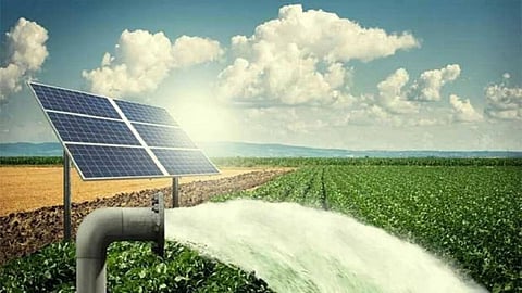 Gondia solar agriculture pump