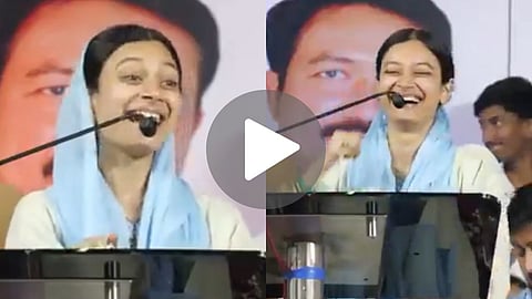 AIMIM Corporator Sahar Shaikh Viral Video