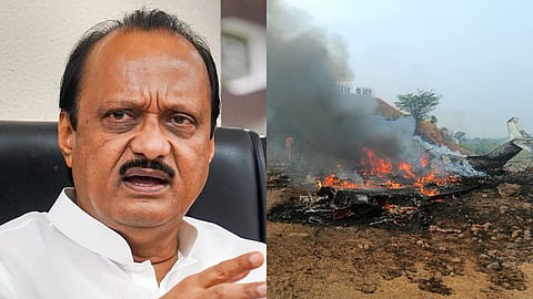 Maharashtra Deputy CM Ajit Pawar dies in a tragic plane crash at Baramati airport. Five others killed in the accident during landing. Get live updates.