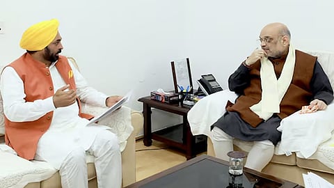bhagwant mann amit shah meeting mystery revealed big demand related to india pakistan border
