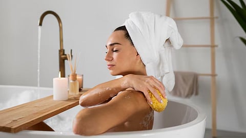Ayurvedic Bathing Method for Longevity and Glow
