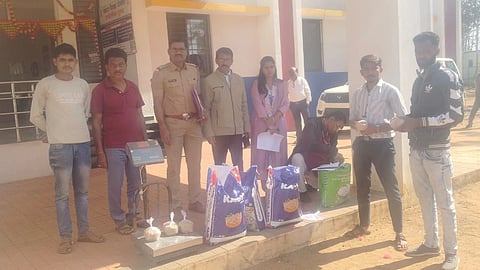 Lakhandur Agriculture Department raid illegal paddy seed scam