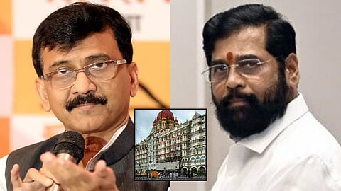 Sanjay Raut alleges Eknath Shinde and Devendra Fadnavis have kept BMC corporators 'hostage' in Mumbai's Taj Lands End.