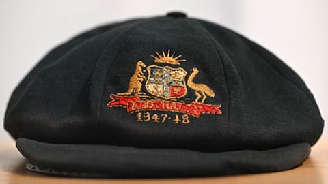 Sir Don Bradman's Baggy Green Cap
