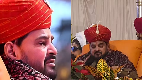 Brij Bhushan broke down in tears in Gonda: When a saint on the stage said, "I am his father, and I too will maintain my influence