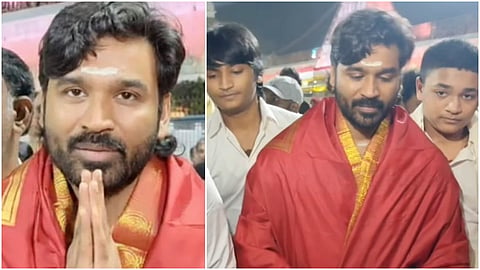 Dhanush Visited Sri Venkateswara Swamy Temple Viral Video