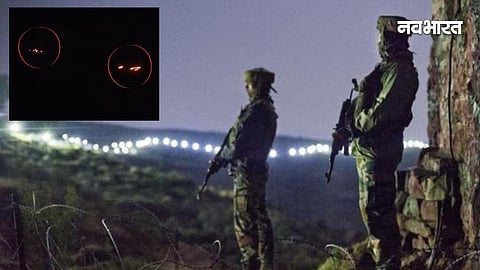 drone spotted at jammu kashmir