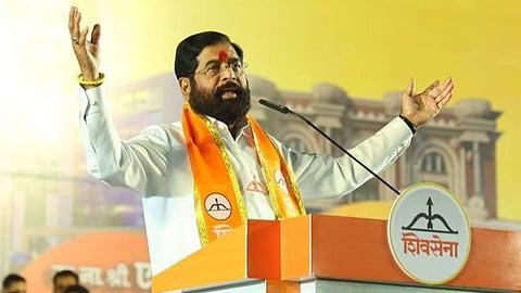 Thane Municipal Election Eknath Shinde released Shiv Sena Shinde Manifesto slum free viewing tower