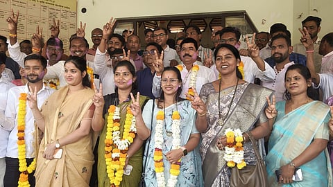 After a high-voltage drama, Gadchiroli Nagar Parishad elects 5 chairmen. BJP secures 4 posts, while NCP (Ajit Pawar) gets 1. Smita Kannamwar wins after voting.