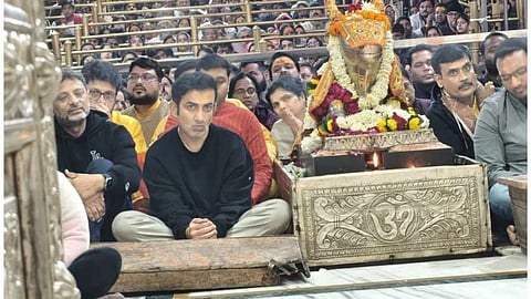 Gautam Gambhir & KL Rahul Visit Ujjain's Mahakaleshwar Temple