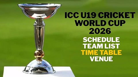 ICC Under-19 World Cup 2026 Full Squad of all 16 Teams