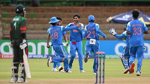 India U19 won by 18 runs against Bangladesh