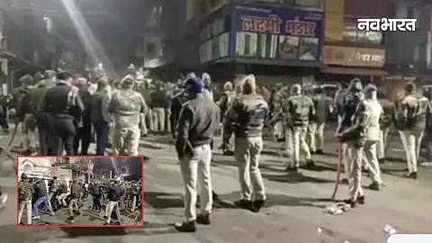 jabalpur lathicharge after protest