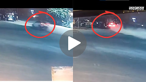 aipur Audi accident CCTV footage