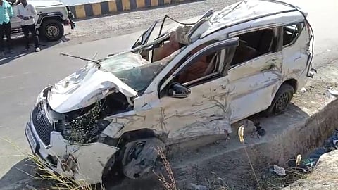 Kannad Ghat accident Shevgaon residents death in Jalgaon