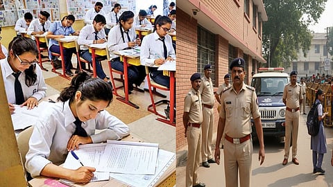 The government is taking a tough stance on examination malpractice; strict security measures are in place for board exams; a vigilance committee has been formed.
