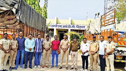 Paithan MIDC police take major action, seize betel nuts worth 73 lakhs; truck owner arrested.