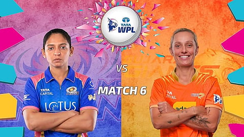 Mumbai Indians Women vs Gujarat Giants Women, 6th Match