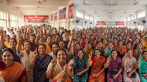 Nashik Municipal Corporation elections: A celebration of democracy after 9 years, a massive crowd gathered in the evening session