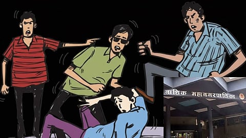 Sensational incident in Nashik before voting: Shinde faction candidate accused of kidnapping and assault; police system under scrutiny