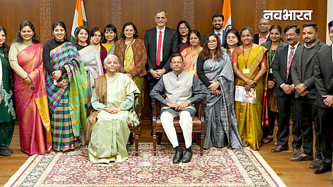 nirmala sitharaman and pankaj chaudhary
