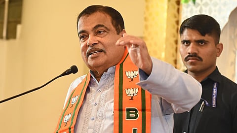 Nitin Gadkari campaigns for BJP in Wathoda Nagpur