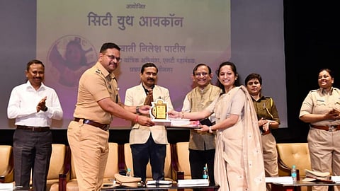 Self-control is true heroism; the steering wheel is not for daring stunts; road safety message; City Youth Icon Award