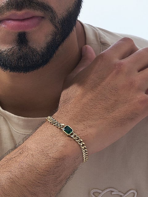 silver bracelets for men