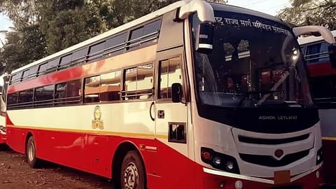 Maharashtra ST Volvo Sleeper Electric Bus AI Safety System
