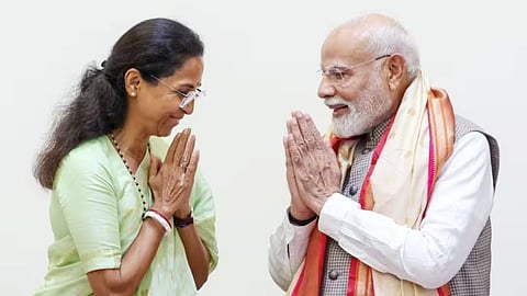 Will Supriya Sule become a minister in the Modi cabinet? A statement by a Congress leader has sent shockwaves through Maharashtra politics