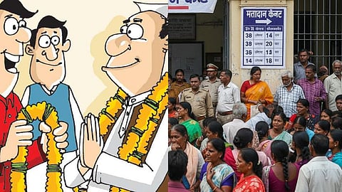 After 9 years, municipal elections are being held in Akola; with 38 candidates in some wards and 14 in others, the contest is interesting; Ward 9 has become a hot seat.