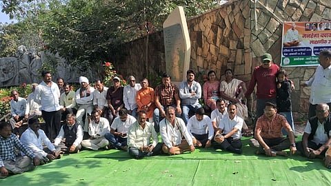 Wardha Congress holds a one-day hunger strike