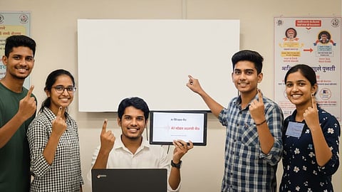 Nashik Elections 2026: 11th-grade student creates a Marathi voting awareness song using AI