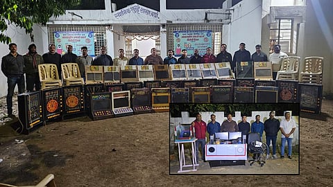Wardha police raid video game parlor gambling