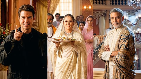 K3G AI video Kabhi Khushi Kabhie Gham AI Cast Karan Johar reaction George Clooney as Amitabh Bachchan