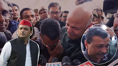 Delhi Liquor Scam Case, Akhilesh Yadav Targets BJP After Kejriwal And Sisodia Gets Free