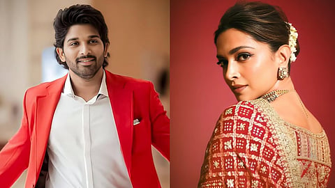 allu arjun deepika padukone aa22xa6 atlee new film announcement