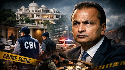 CBI Searches Anil Ambani House And Office