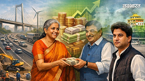 budget allocation by sector gadkari top spender scindia ministry at bottom