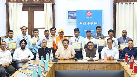 Central Railway GM Safety Award