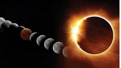 Holika Dahan Lunar Eclipse