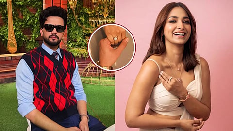 elvish yadav jiya shankar engagement photo instagram buzz