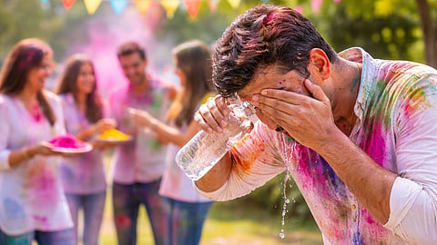 Holi Eye Care Tips