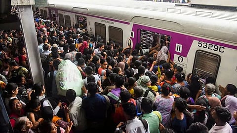 Thane Vashi Local Train