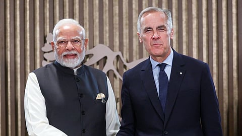 Canadian PM Mark Carney arrives in Mumbai for a four-day visit to India