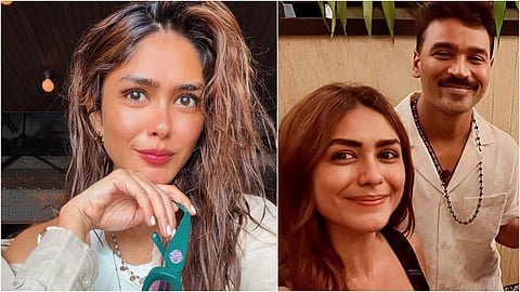 Mrunal Thakur Reacts to Dhanush Dating Rumours