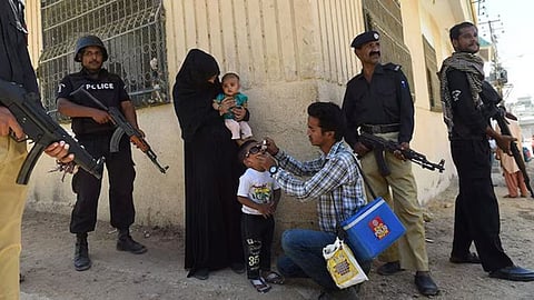They went out to save children, but became victims themselves; terrorists opened fire on a polio team in Pakistan, causing panic.